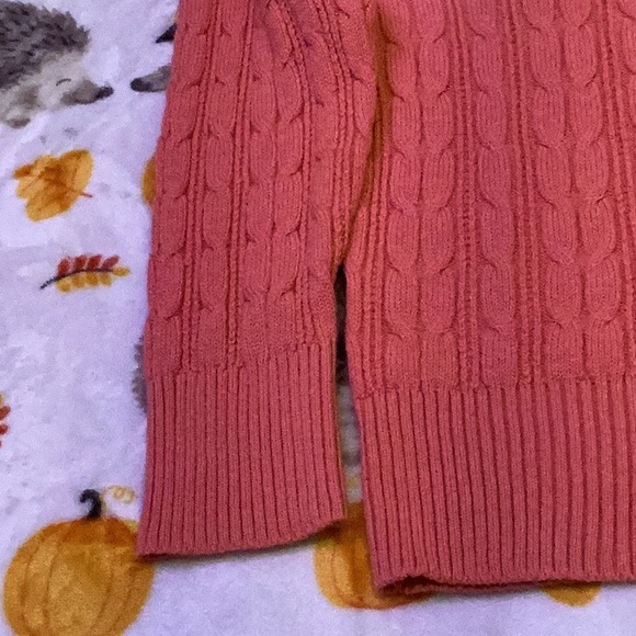 St John's Bay Australian Coral V Neck Pullover Sweater Long Sleeve Women Size 0X - Picture 7 of 11